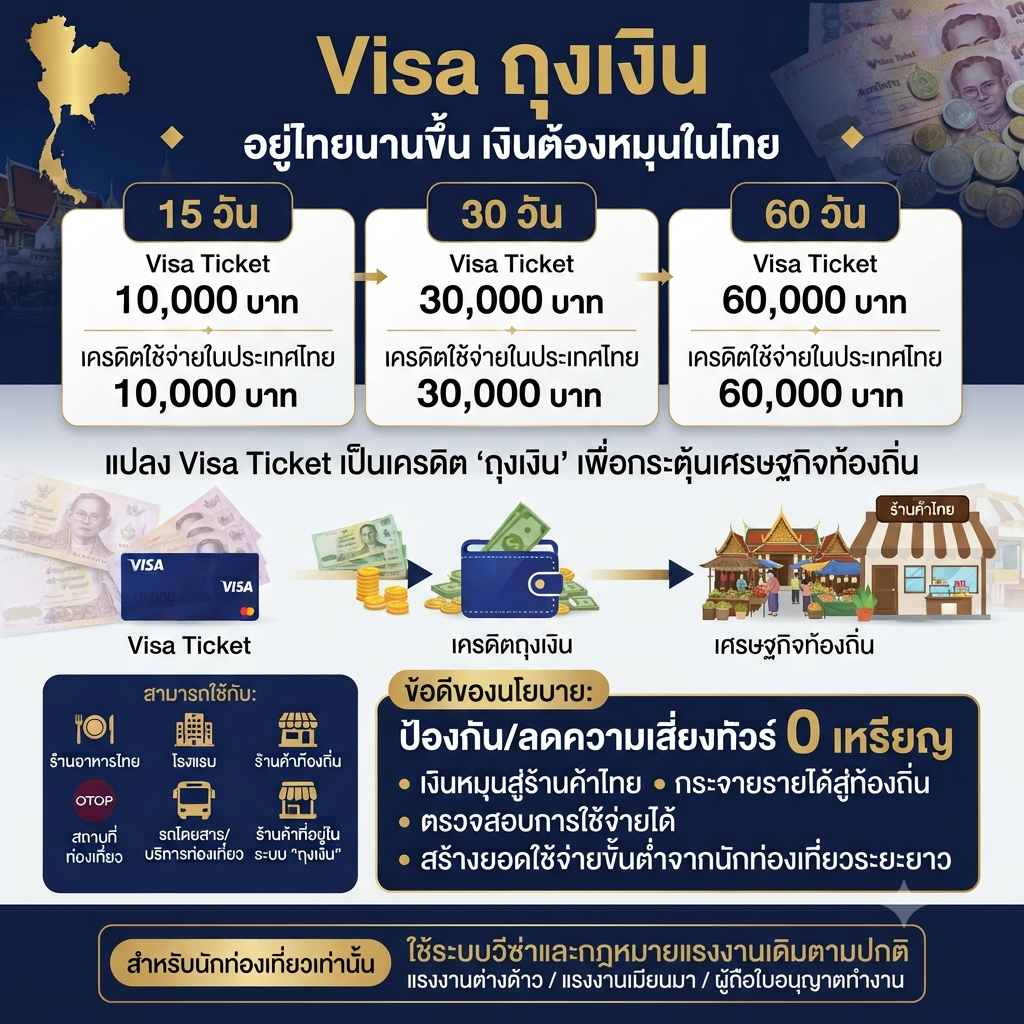 VISA ถุงเงิน